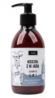 LaQ - Przeciwłupieżowy szampon do włosów dla mężczyzn 1w1 - Kozioł - 300 ml