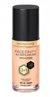 Max Factor - FACEFINITY - All Day Flawless 3in1 - Podkład do twarzy z SPF20 - 30 ml