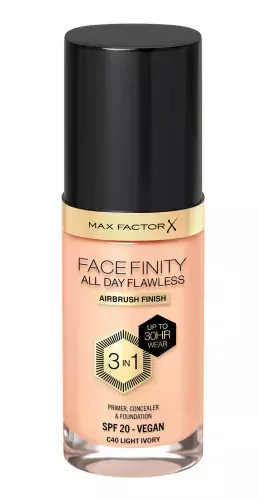 Max Factor - FACEFINITY - All Day Flawless 3in1 - Face Foundation with SPF20 - 30 ml