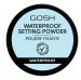 GOSH - Waterproof Setting Powder - Waterproof makeup fixing powder - 001 Transparent - 7 g