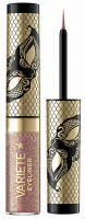 Eveline Cosmetics - Variete - Sparkling Liquid Eyeliner - Sparkling eyeliner - Waterproof - 4 ml - 01 SPARKLE GOLD - 01 SPARKLE GOLD