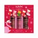NYX Professional Makeup - BUTTER GLOSS LIP TRIO - HOLIDAY GIFT SET - 3 x 8 ml - 01