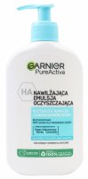 GARNIER - Pure Active - Nawilżająca emulsja oczyszczająca do twarzy - 250 ml