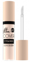 Bell - Ultra Cover Eye & Skin Concealer - Intensywnie kryjący korektor w płynie - 001 Light Ivory - 5 g