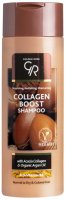 Golden Rose - Collagen Boost Shampoo - Wzmacniający szampon do włosów normalnych, suchych i farbowanych - 430 ml 