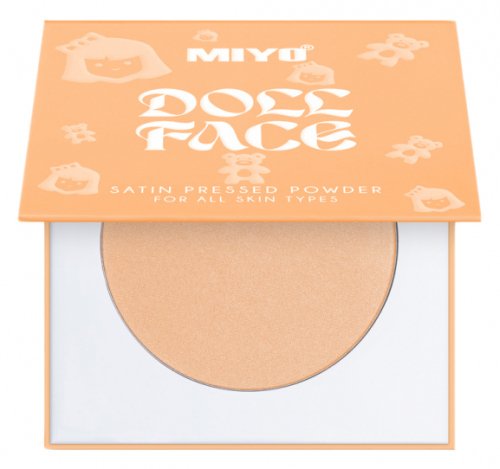 MIYO - DOLL FACE - Satin Pressed Powder - 7 g - 03 BALLERINA