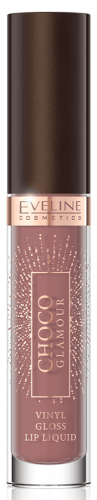 Eveline Cosmetics  - CHOCO GLAMOUR - Vinyl Gloss - Winylowa pomadka do ust w płynie - 4,5 ml 