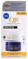 Nivea - Q10 - Anti-Wrinkle Set - Firming - Day face cream SPF15 50 ml + Night face cream 50 ml
