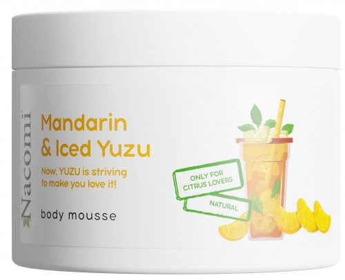 Nacomi - Body Mousse - Mus do ciała - Mandarynka i Yuzu - 180 ml