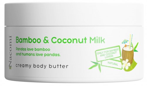 Nacomi - Bamboo & Coconut Milk Body Butter - Creamy body butter - 100 ml