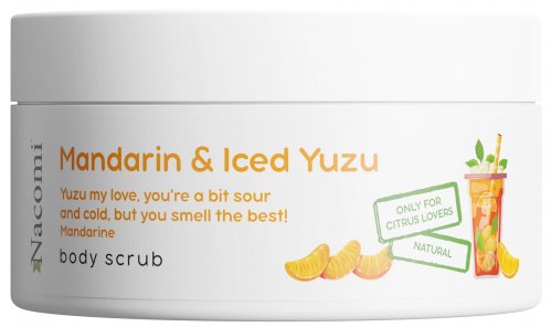 Nacomi - Mandarin & Iced Yuzu Body Scrub - Peeling do ciała - Mandarynka i Yuzu - 100 ml