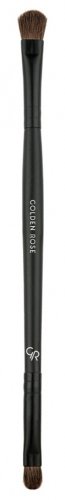 Golden Rose - DUAL ENDED EYESHADOW BRUSH - A double-sided brush for applying eye shadows