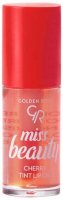 Golden Rose - Miss Beauty - Cherry Tint Lip Oil - Koloryzujący olejek do ust - Wiśnia - 6 ml 