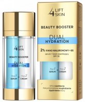 Lift4Skin - Beauty Booster - Dual Hydration - Set Serum with 2% hyaluronic acid and vitamin B5, 15 ml + Moisturizing cream SPF30, 15 ml