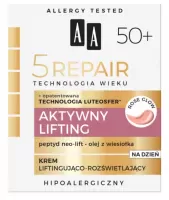 AA - 5 REPAIR 50+ Lifting and illuminating day face cream - 50 ml