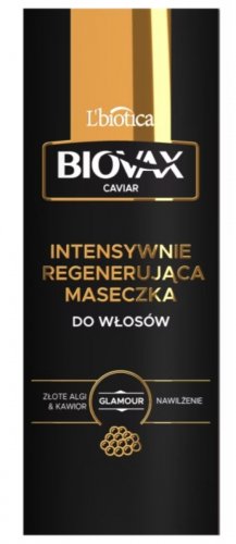 BIOVAX - GLAMOUR CAVIAR - Intensive Regenerating Hair Mask - Intensywnie regenerująca maska do włosów - 150 ml