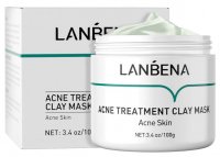 LANBENA - ACNE TREATMENT CLAY MASK - Maska z glinką do skóry trądzikowej - 100 g