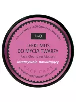 LaQ - Lekki Mus do Mycia Twarzy Intensywnie Nawliżający - Magnolia i Różowy Pieprz - 40 g