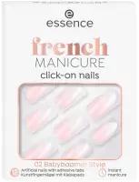 Essence - FRENCH Manicure Click-on Nails - 02 BABYBOOMER STYLE