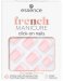 Essence - FRENCH Manicure Click-on Nails - Sztuczne paznokcie - 01 CLASSIC FRENCH 