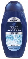 FELCE AZZURRA - Shower Shampoo - Szampon i żel pod prysznic dla mężczyzn - Fresh Ice - 400 ml 