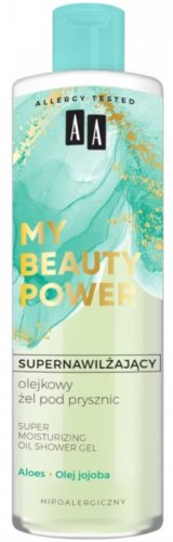 AA - MY BEAUTY POWER - Super Moisturizing Oil Shower Gel - Aloe - 400 ml