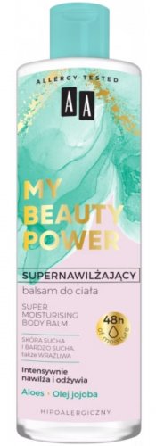 AA - MY BEAUTY POWER - Super Moisturizing Body Balm - Aloe - 400 ml