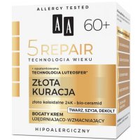AA - 5 REPAIR - 60+ Golden Treatment - Rich firming and strengthening cream for the face, neck and cleavage - Day/Night - 50 ml