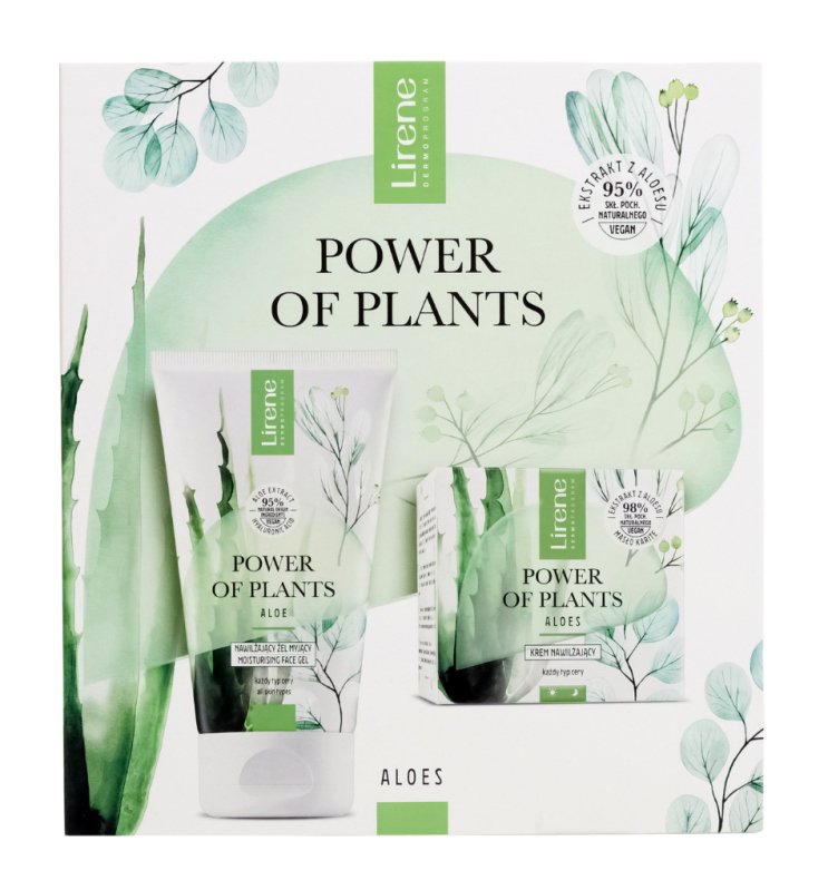 Lirene Aloe Gift Set: Moisturizing Gel & Cream | Shop Now