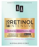 AA - RETINOL INTENSIVE - Kuracja menopauzalna - Intensywny krem na noc - Ujędrnienie + Regeneracja - 50 ml