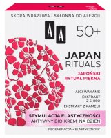 AA - JAPAN RITUALS 50+ Aktywny bio-krem do twarzy na dzień - Regeneracja + Elastyczność - 50 ml