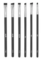 Hulu - Brow Styling Set - A set of 6 eyebrow styling brushes