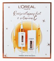 L'Oréal - REVITALIFT CLINICAL - Zestaw prezentowy do pielęgnacji twarzy - UV fluid na dzień SPF50+ 50 ml + Serum do twarzy z 12% wit.C 30 ml