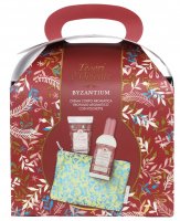 Tesori d'Oriente Assorted Christmas Gift Set Scented Body Cream and Perfume  with Pouch