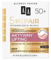 AA - 5 REPAIR 50+ Active Lifting - Regenerating and illuminating night cream - 50 ml