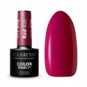 CLARESA - SOAK OFF UV/LED - FULL BERRIES - Hybrid nail polish - 5 g - Red 426 - Red 426