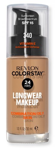 REVLON - COLORSTAY™ FOUNDATION - Foundation for combination and oily skin - SPF15 - 30 ml - 340 - EARLY TAN