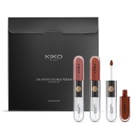 KIKO Milano - Unlimited Double Touch Lipstick Kit - Zestaw 3 dwuetapowych płynnych pomadek - 3x6 ml 