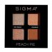 Sigma - PEACH PIE Eyeshadow Quad - 4 g