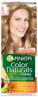 GARNIER - COLOR NATURALS Creme - Trwała, odżywcza koloryzacja do włosów - 8 Jasny Blond