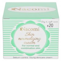 Nacomi - Skin Normalizing Cream - Normalizujący krem do twarzy na dzień i na noc - 20+