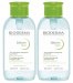 BIODERMA - Sebium H2O - Purifying Cleansing Micelle Solution - 2 x 500 ml