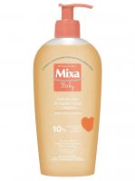 Mixa - Baby - Delikatny płyn do kąpieli i mycia z olejkiem - Skóra sucha i wrażliwa - 400 ml