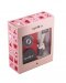 Apollca - Christmas set - Eyebrow soap 15 g + Satin powder 6 g + Chocolate stick with marshmallows 40 g