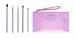 Sigma - ENCHANTED EYE BRUSH SET - 5 Brushes + Beauty Bag - Zestaw 5 pędzli do makijażu z kosmetyczką