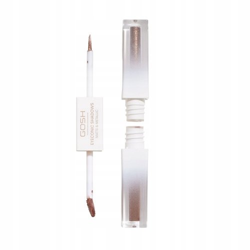 GOSH - Eyeconic Shadows - Matte & Metallic - Dwustronny, kremowy cień do powiek - 2 x 1,5 ml  - 003 SAVAGE 
