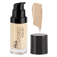 INGLOT - ALL COVERED - Face Foundation - Waterproof - 30 ml - LW 002 - LW 002