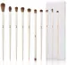 JESSUP - Makeup Lover 10 Pcs Light Gray Precise Collection II - Set of 10 Makeup Brushes - T330