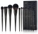 JESSUP - Makeup Lover 14 Pcs Elegant Black Versatile Collection III - Set of 14 facial makeup brushes - T336