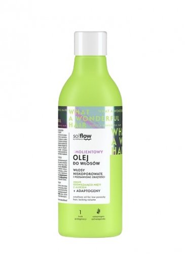 So!Flow - Emolient Oil - Emolientowy olej do włosów niskoporowatych i pozbawionych objętości - 150 ml 